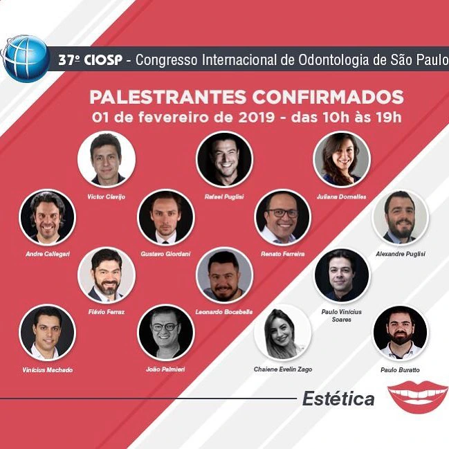 CIOSP 2019: Odontologia Digital com Rafa e Alexandre Puglisi, jan/2019 · São Paulo/SP