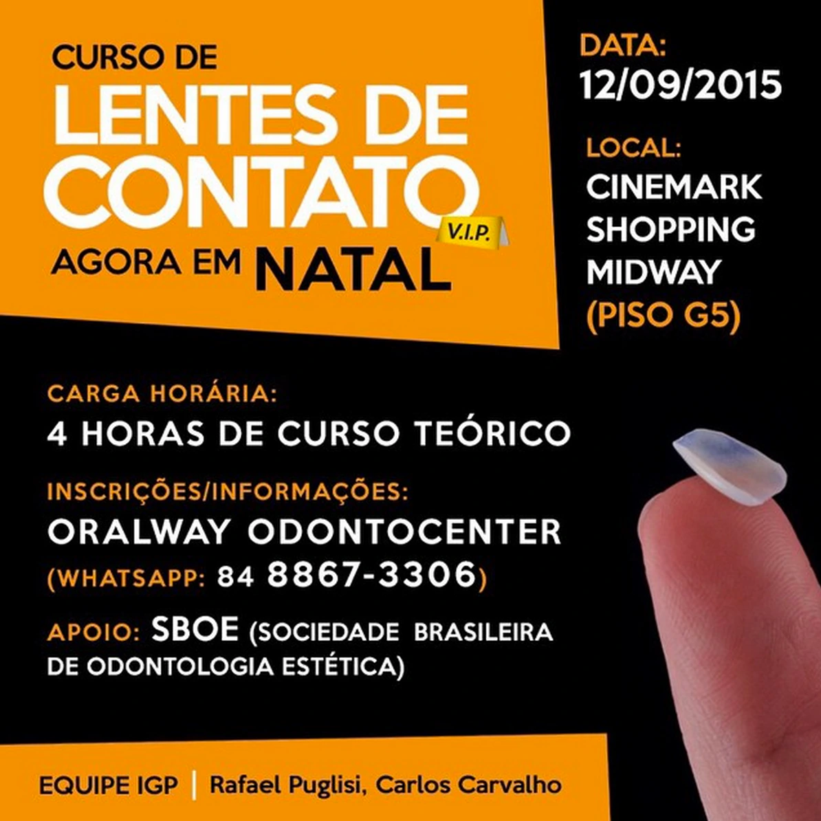 Pocket V.I.P: Natal/RN, 12/09/2015 · Natal/RN