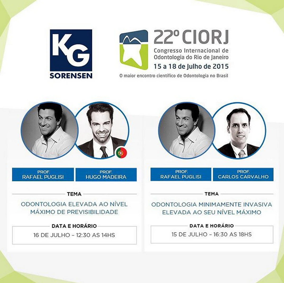 22° CIORJ: Congresso Internacional do RJ, 15–18/07/2015 · Rio de Janeiro/RJ