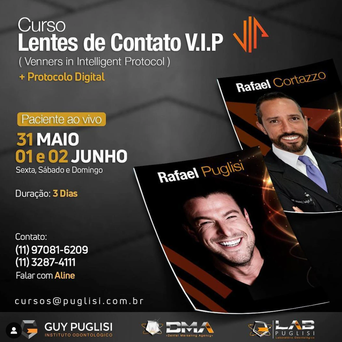 V.I.P.: Lentes de Contato: Maio/2019, 31/05–02/06/2019