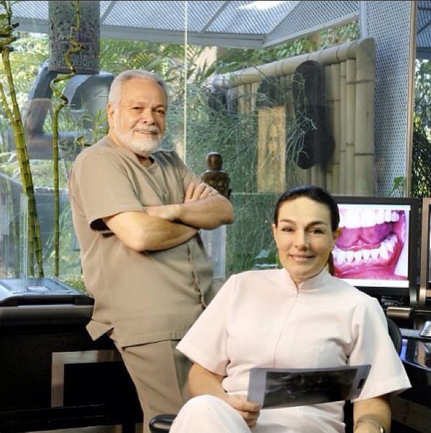 Guy e Silvana Puglisi na clínica