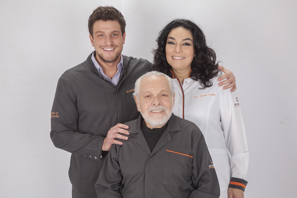 Rafa, Silvana e Guy Puglisi