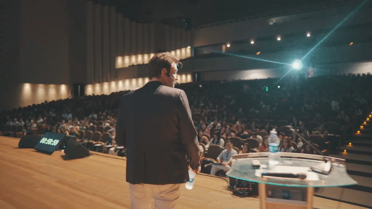 Auditório durante uma edição do curso V.I.P. de Rafa Puglisi